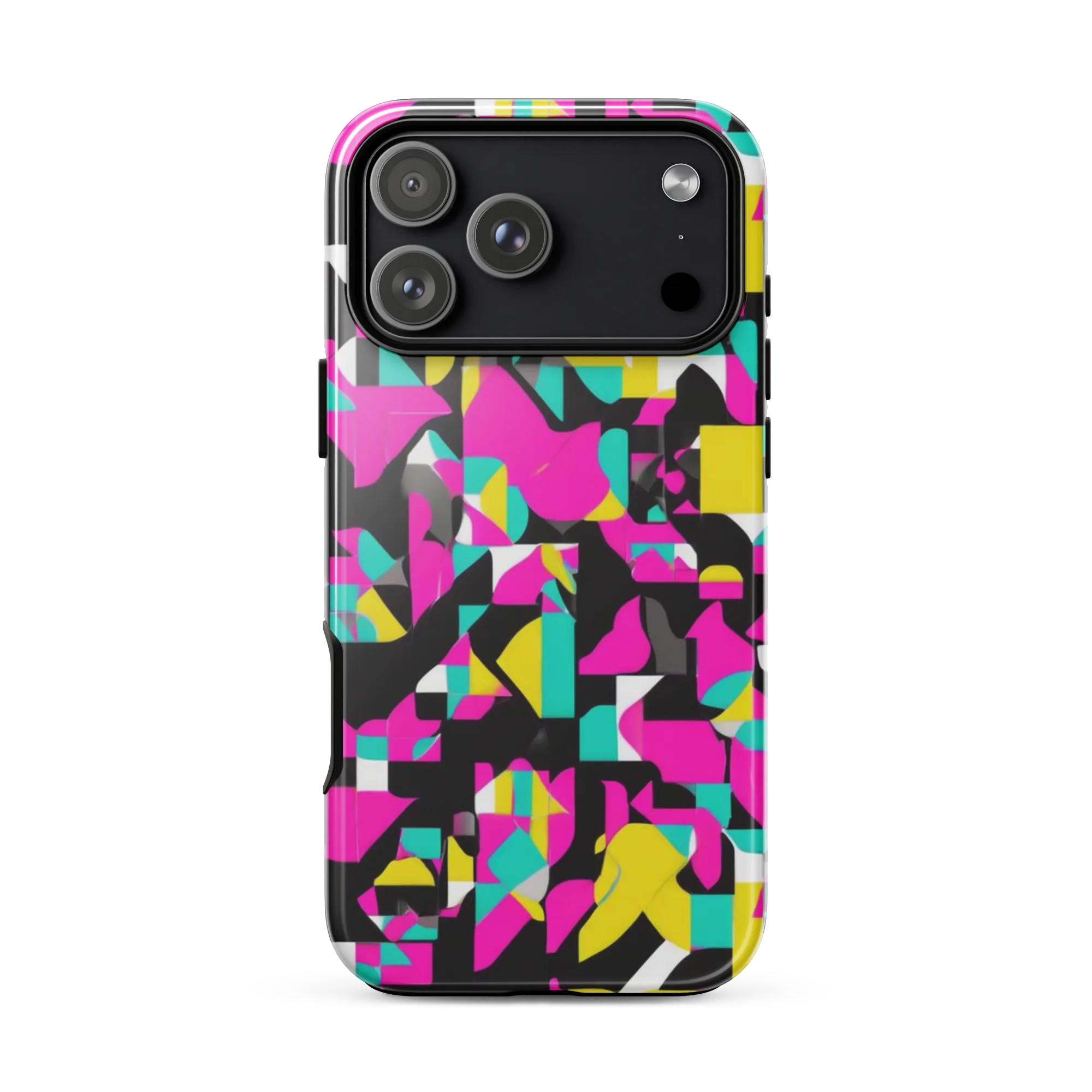 Afterimage Grid on Tough Case for iPhone® — Front