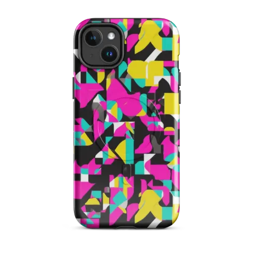 Afterimage Grid on a MagSafe Tough Case for iPhone®