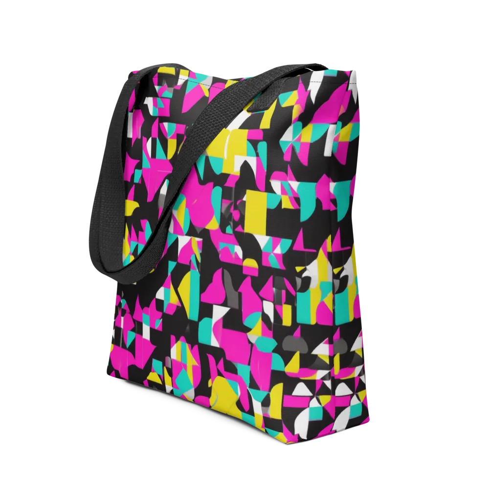 Afterimage Grid on Tote Bag — Front