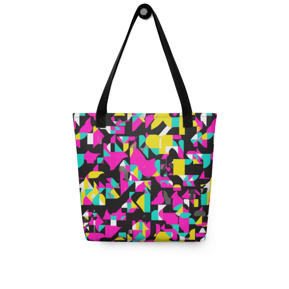Afterimage Grid on Tote Bag — Front