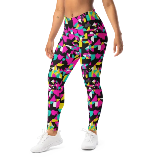Afterimage Grid on a Leggings