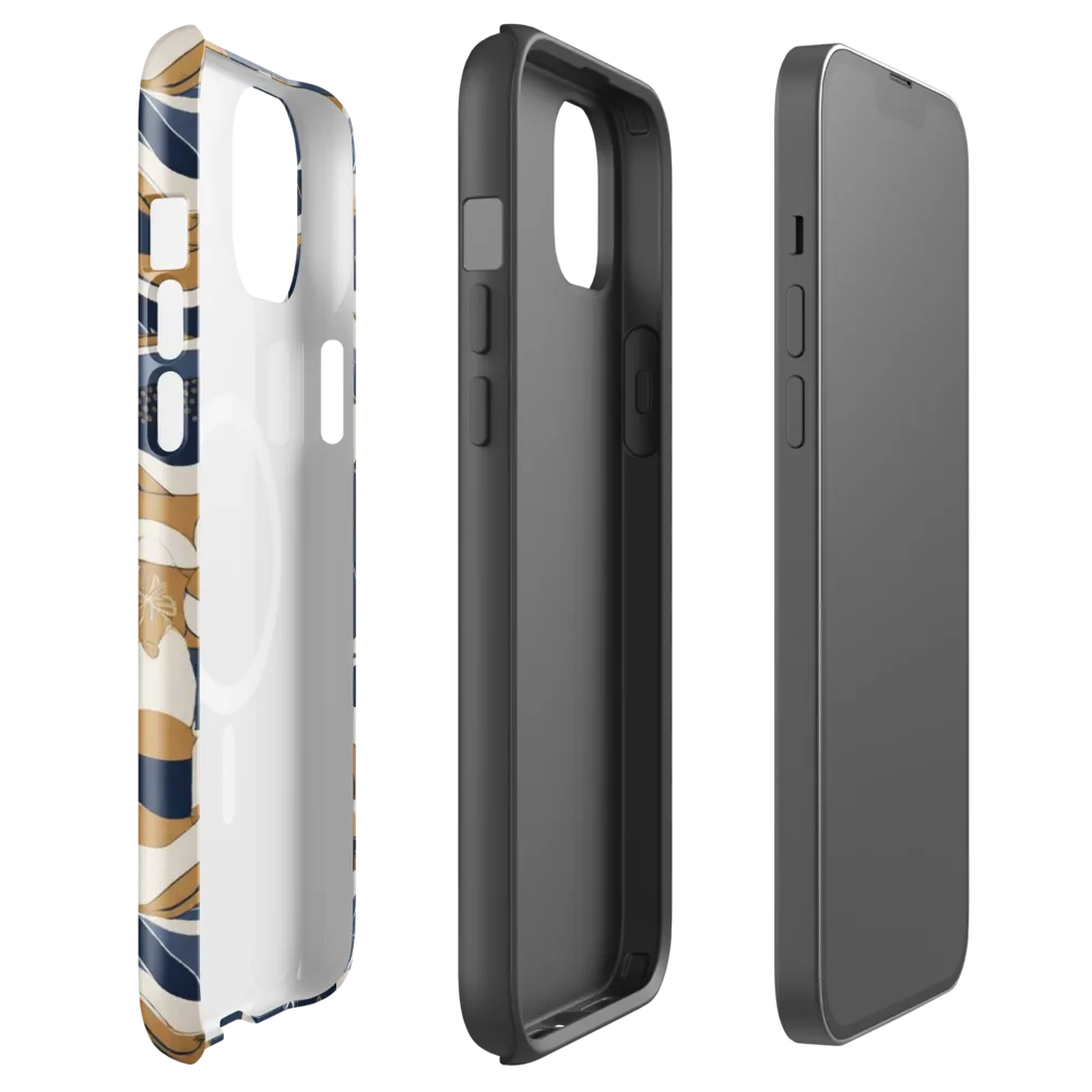 Indigo Tide Almanac on MagSafe Tough Case for iPhone® — Front