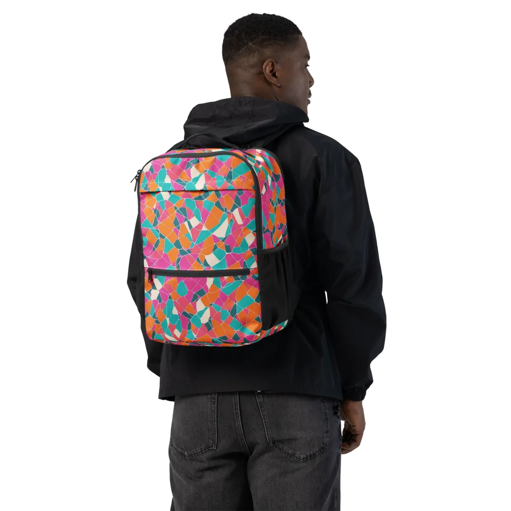 Prism Shatter on Utility Backpack — Back