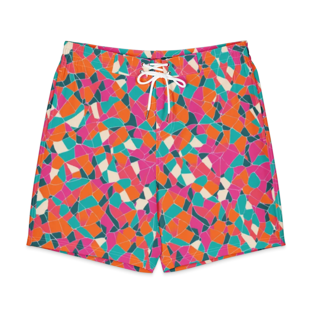 Prism Shatter on Men's Board Shorts — Front