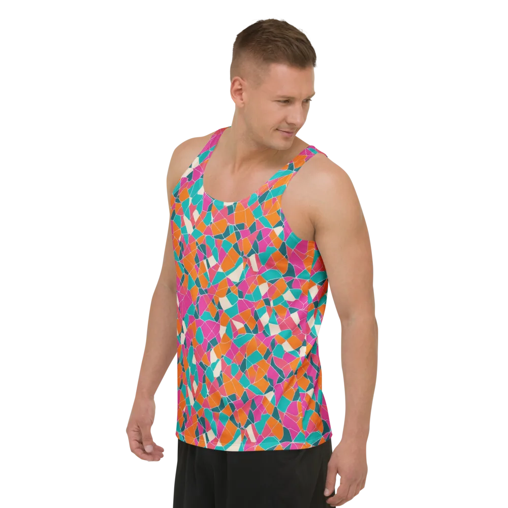 Prism Shatter on Men's Tank Top — Left Front