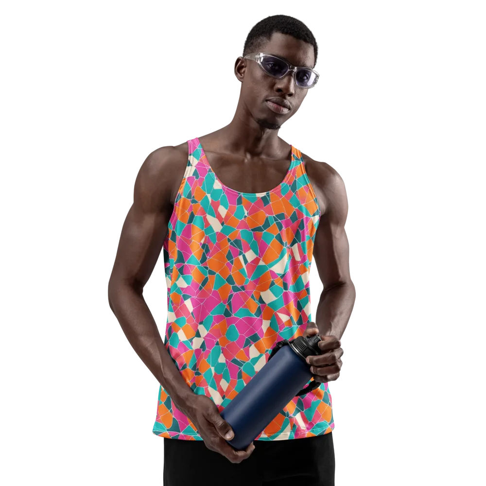 Prism Shatter on Men's Tank Top — Front