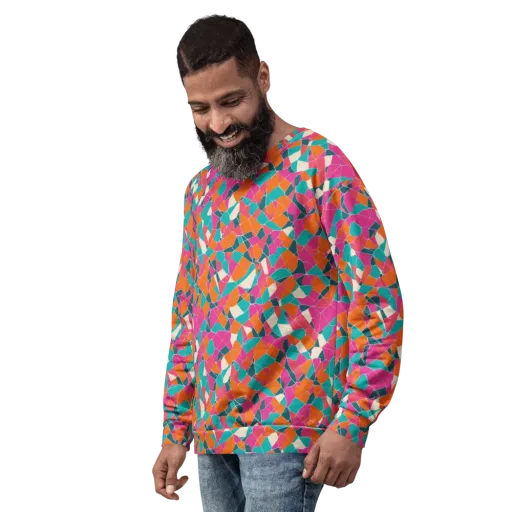Prism Shatter on a Sweatshirt