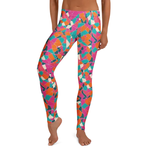 Prism Shatter on a Leggings