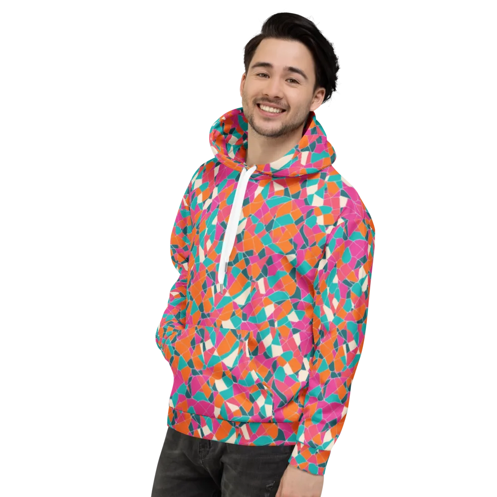 Prism Shatter on Hoodie — Left