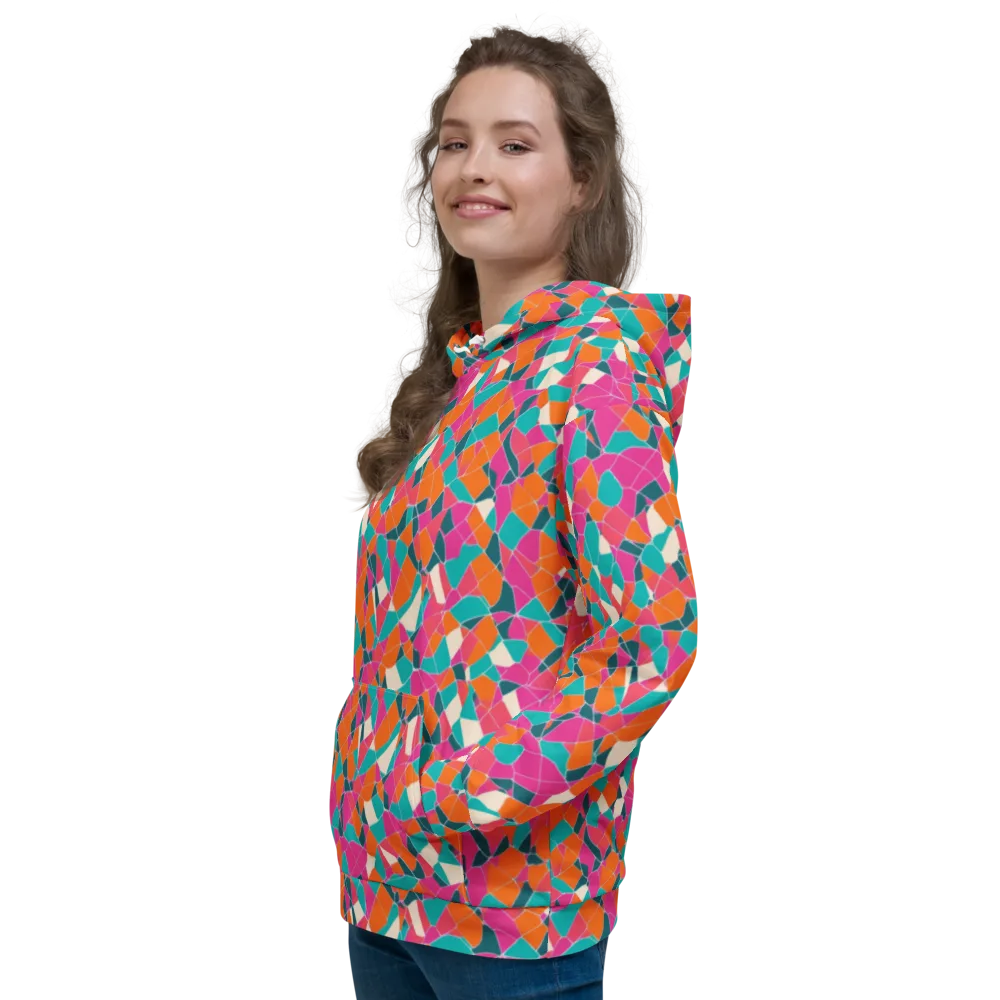 Prism Shatter on Hoodie — Left