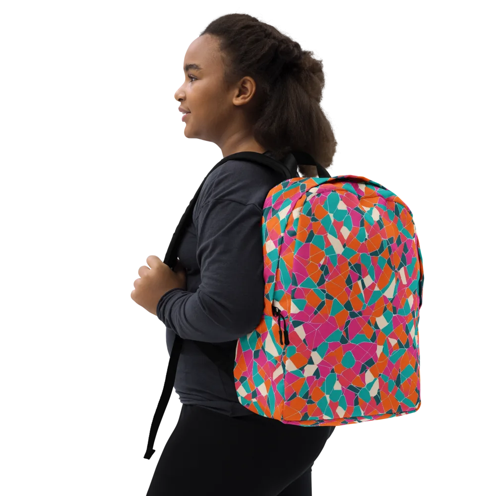 Prism Shatter on Minimalist Backpack — Right Front