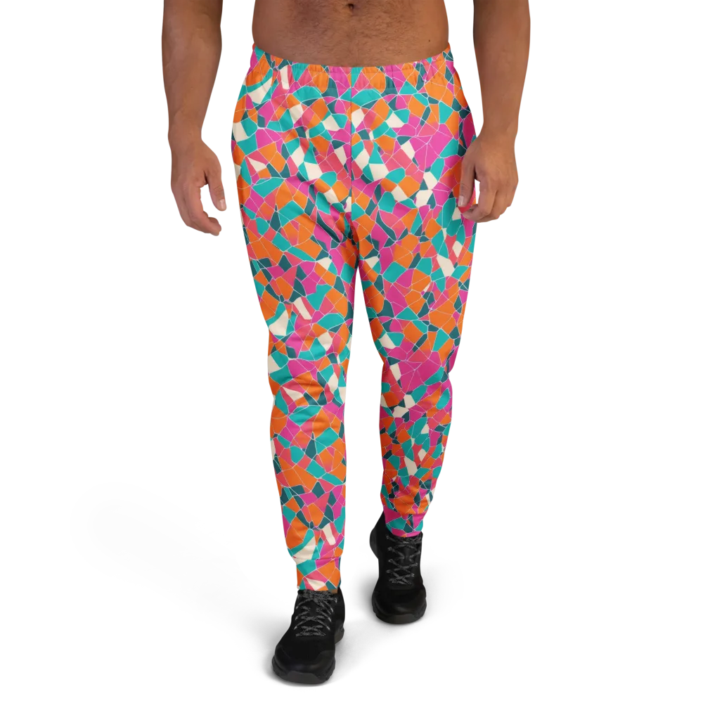 Prism Shatter on Men's Joggers — Front