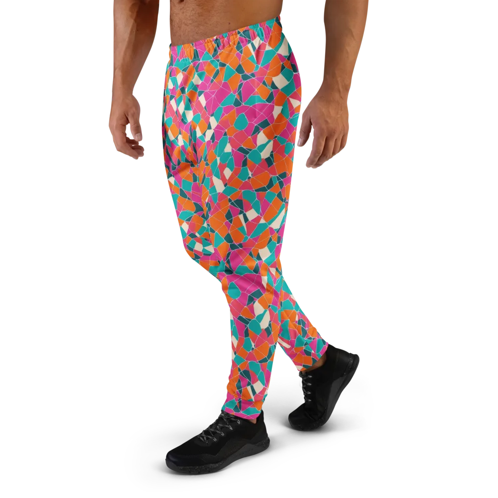 Prism Shatter on Men's Joggers — Left