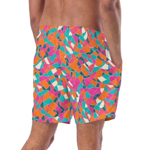 Prism Shatter on a Swim Trunks