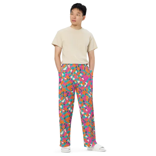 Prism Shatter on a Wide-Leg Pants