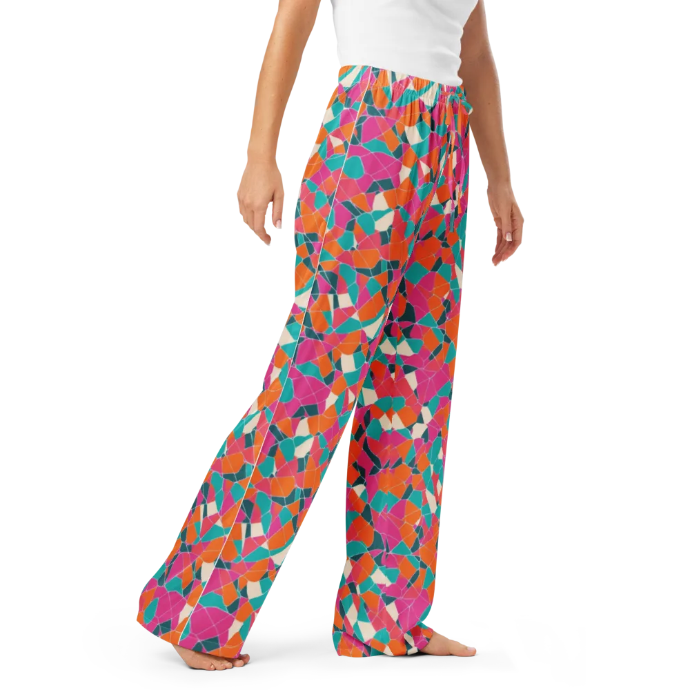 Prism Shatter on Women's Pajama Pants — Right Front
