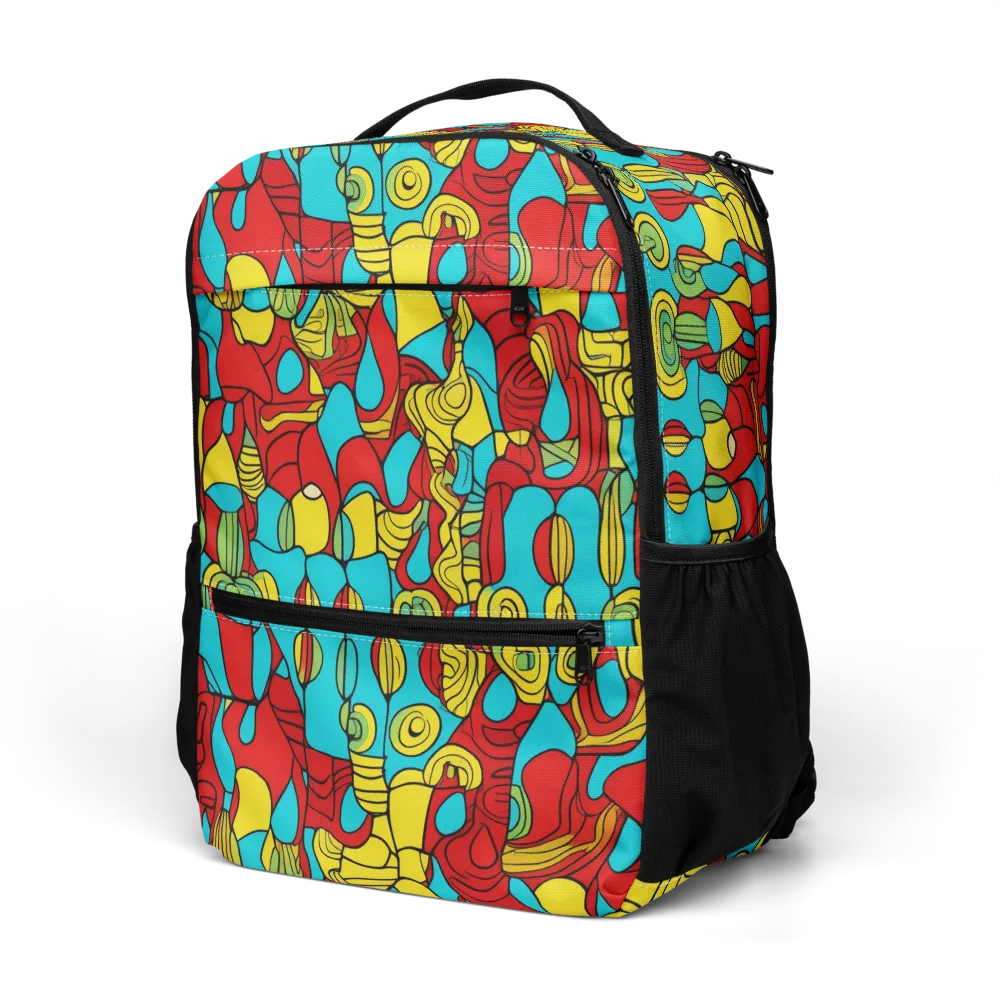 Chromatic Curio on Utility Backpack — Left Front