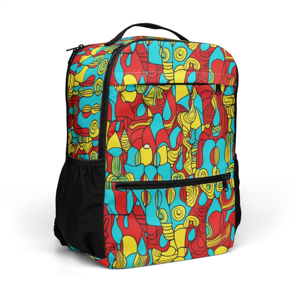 Chromatic Curio on Utility Backpack — Right Front