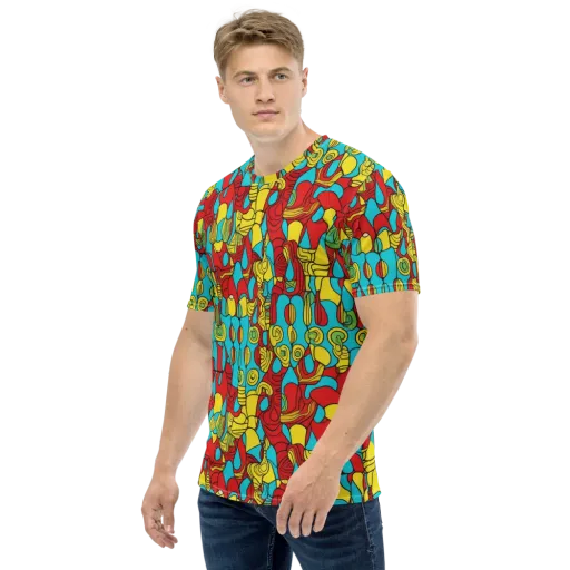 Chromatic Curio on a Men's Crew Neck T-Shirt
