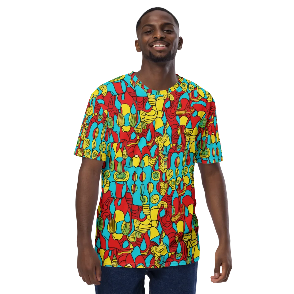 Chromatic Curio on Men's Crew Neck T-Shirt — Front