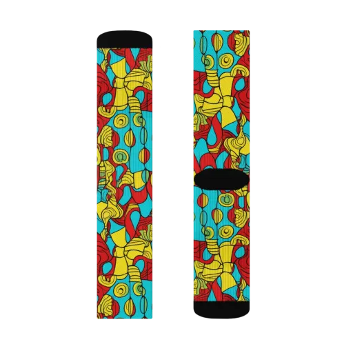 Chromatic Curio on a Socks