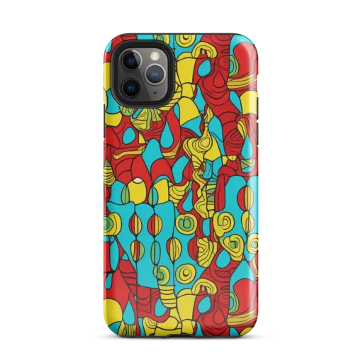 Chromatic Curio on a Tough Case for iPhone®