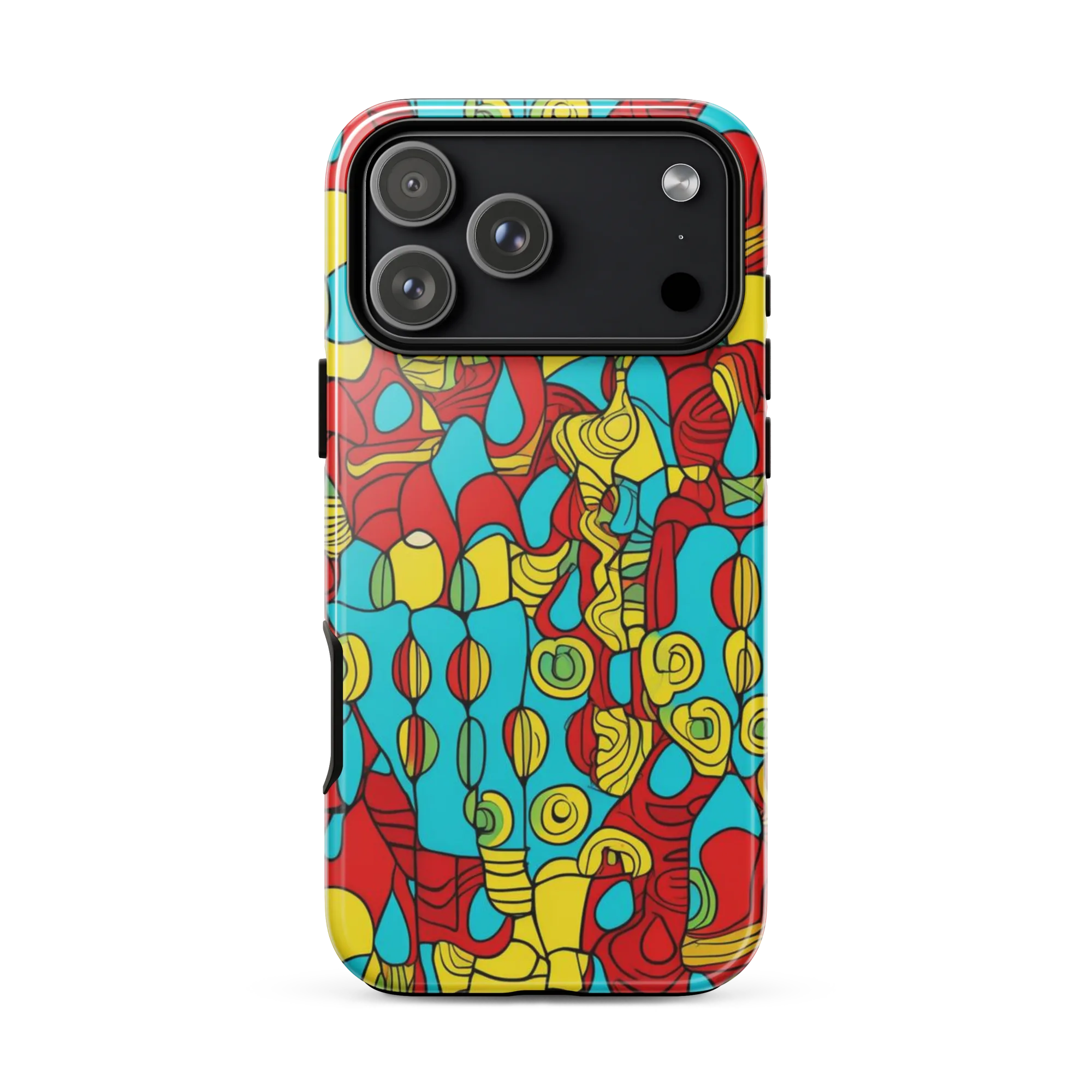 Chromatic Curio on Tough Case for iPhone® — Front