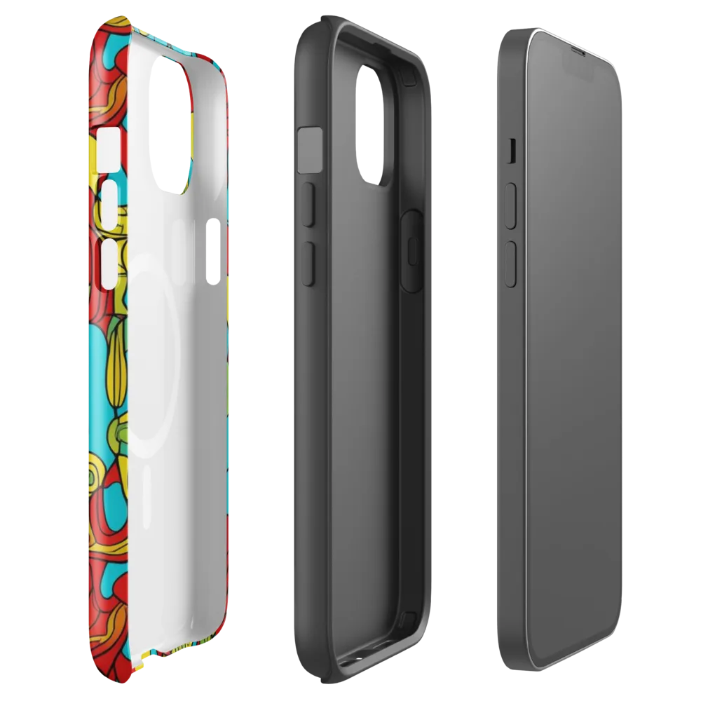 Chromatic Curio on MagSafe Tough Case for iPhone® — Front