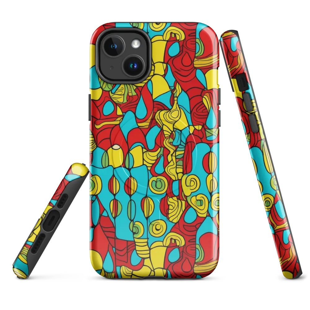 Chromatic Curio on MagSafe Tough Case for iPhone® — Front