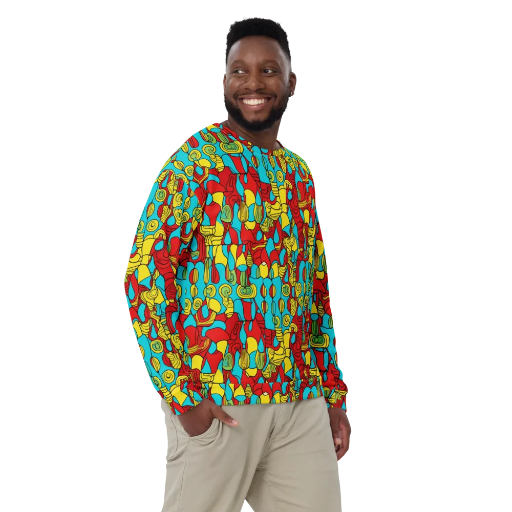 Chromatic Curio on Sweatshirt — Front
