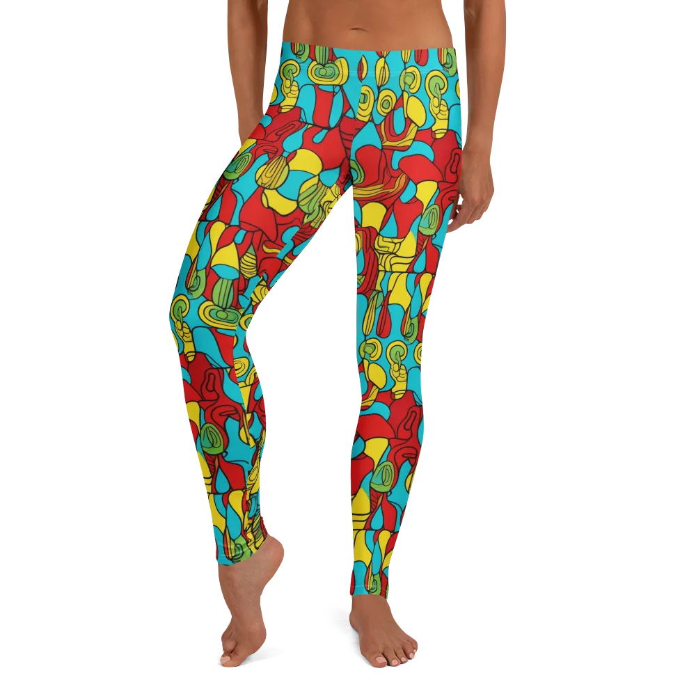 Chromatic Curio on Leggings — Front