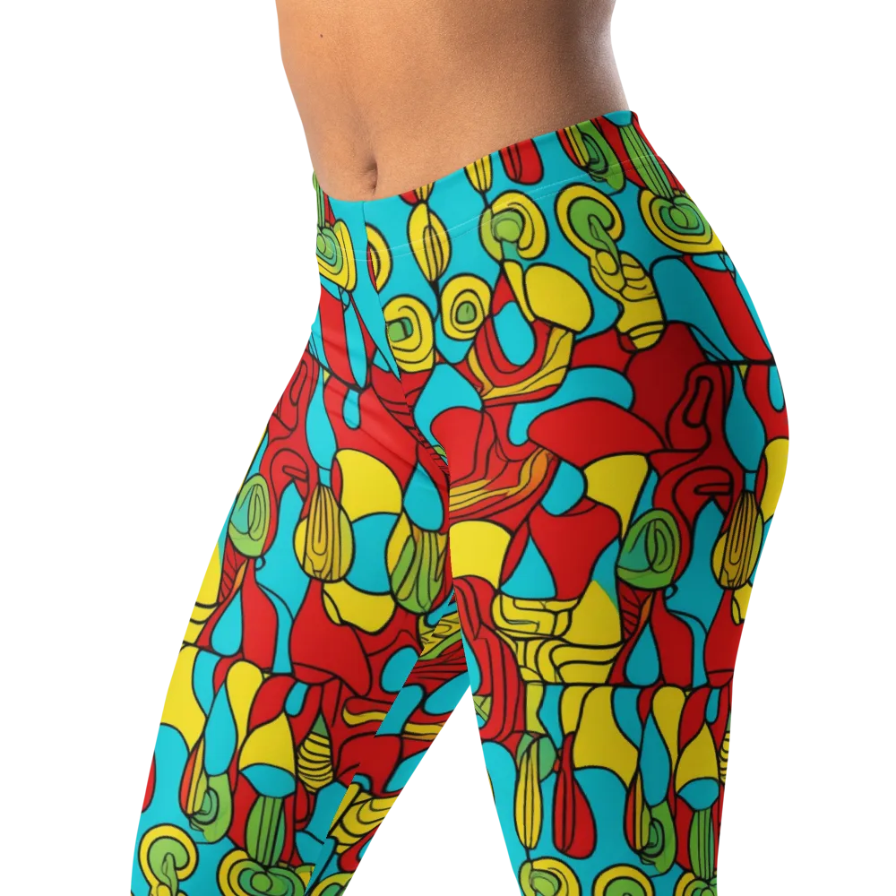Chromatic Curio on Leggings — Left Front