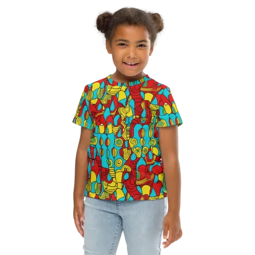Chromatic Curio on a Kids Crew Neck T-Shirt