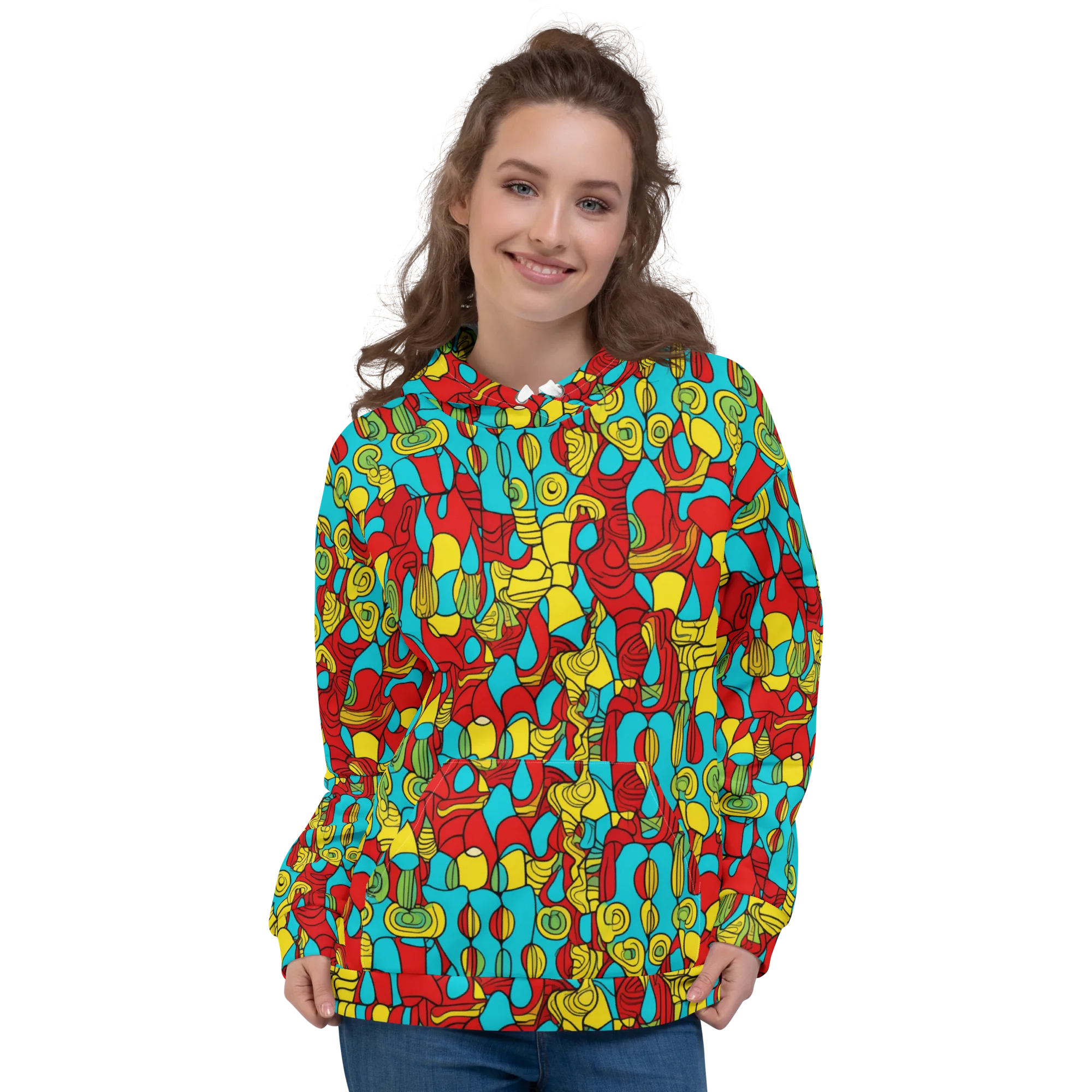 Chromatic Curio on Hoodie — Front