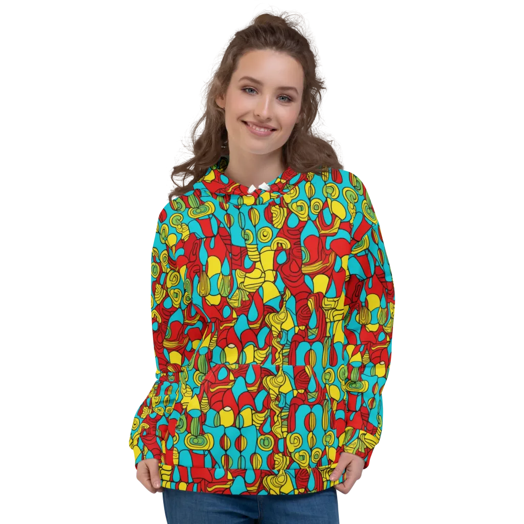 Chromatic Curio on Hoodie — Front
