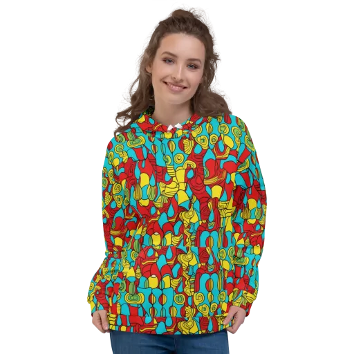 Chromatic Curio on a Hoodie