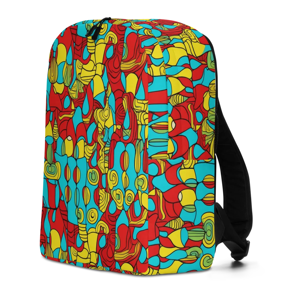 Chromatic Curio on Minimalist Backpack — Left