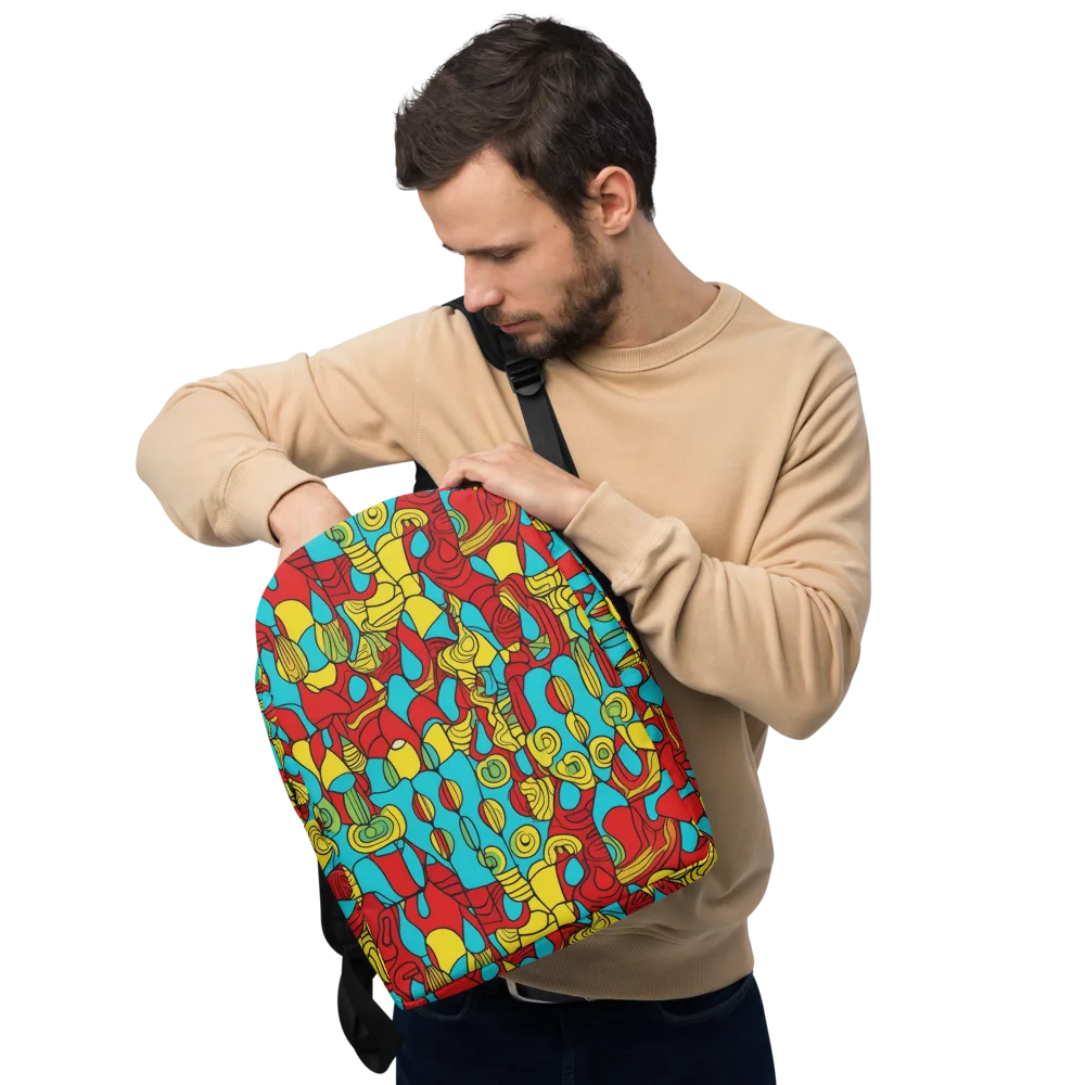 Chromatic Curio on Minimalist Backpack — Front
