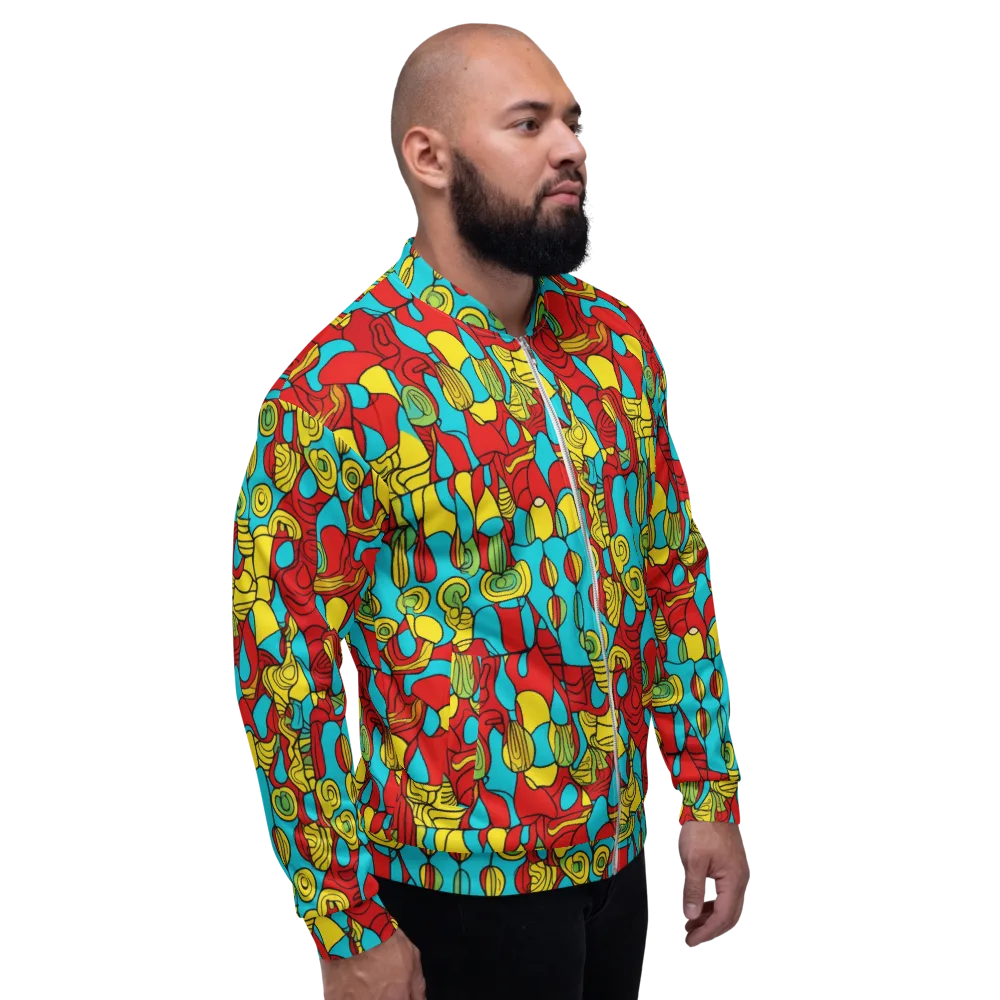 Chromatic Curio on Bomber Jacket — Right