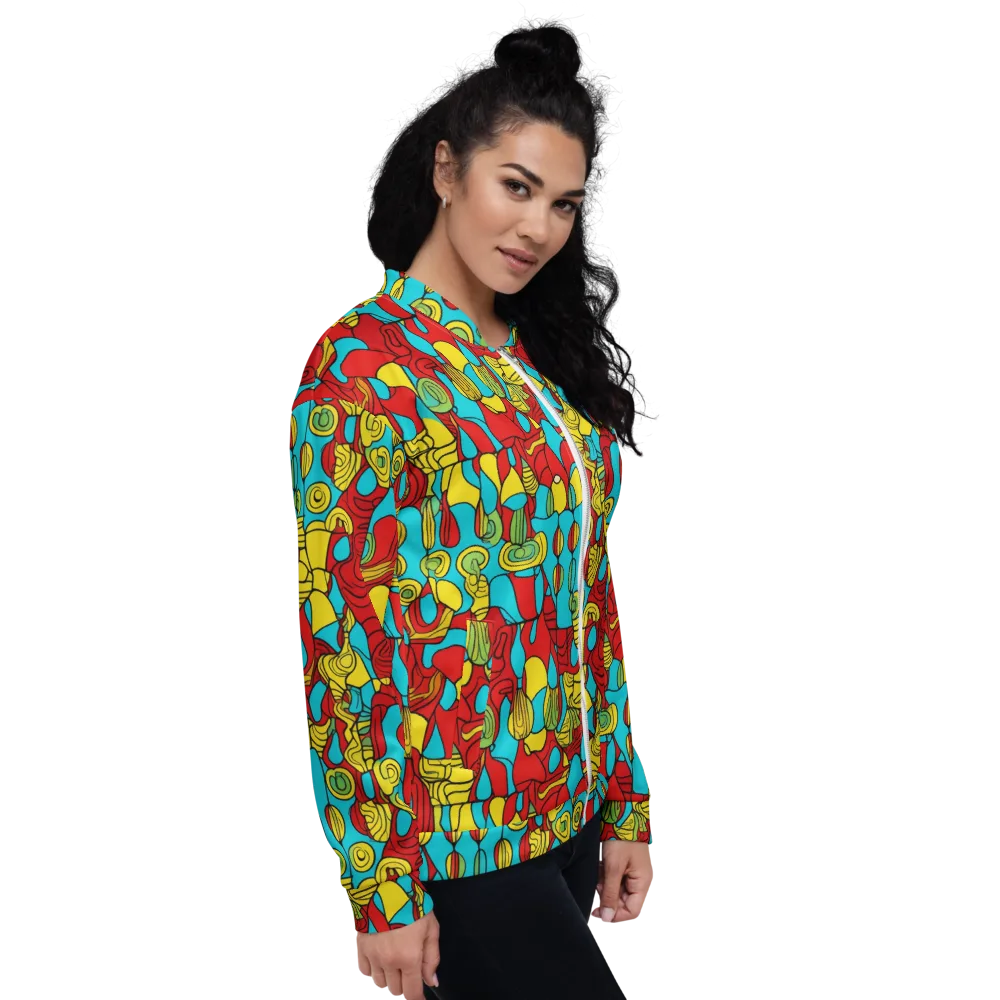 Chromatic Curio on Bomber Jacket — Right