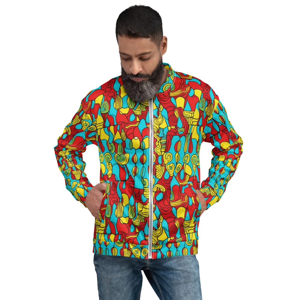 Chromatic Curio on Bomber Jacket — Front