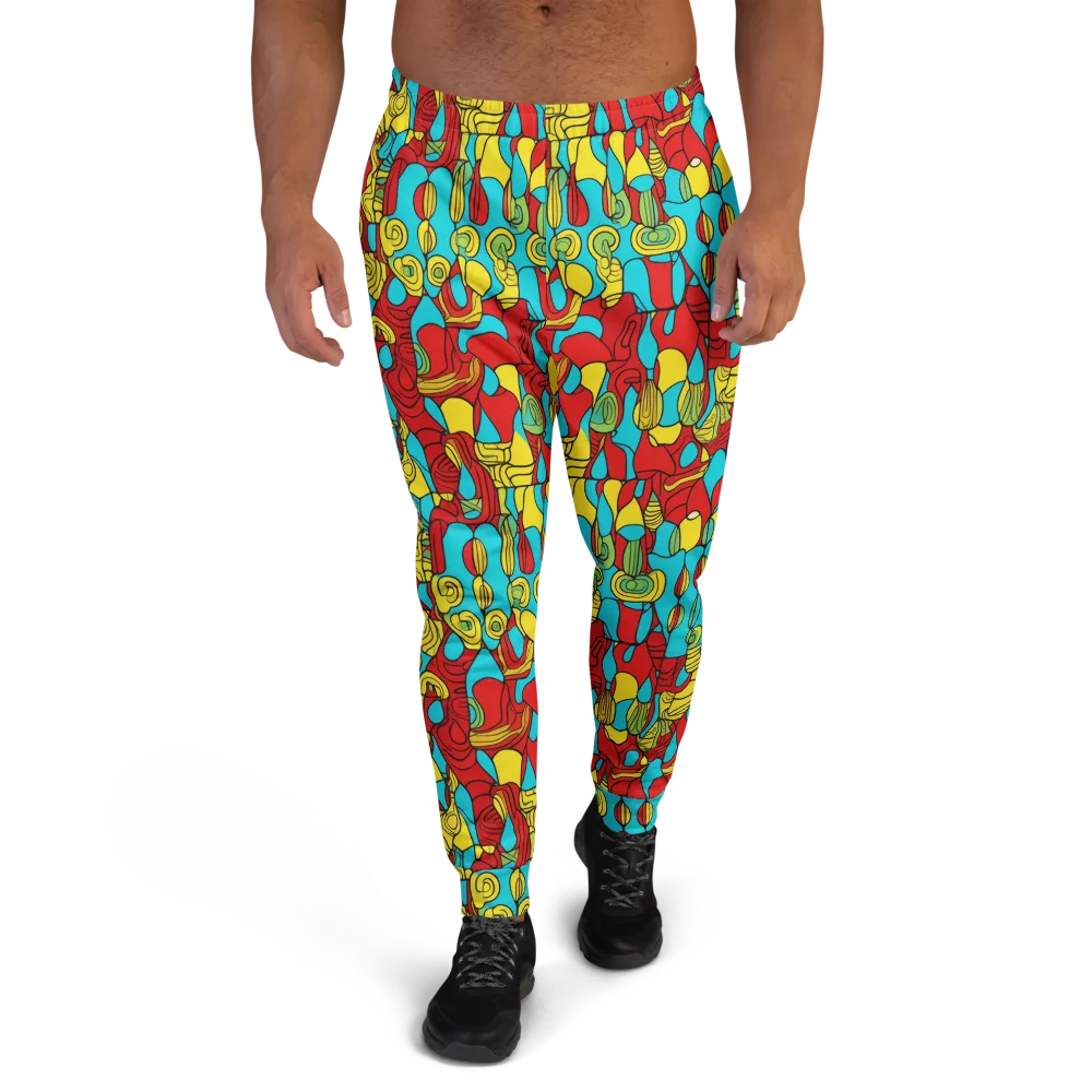 Chromatic Curio on Men's Joggers — Front