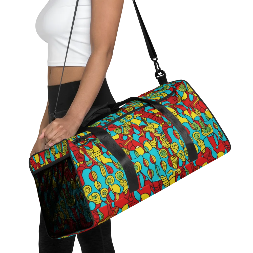 Chromatic Curio on Duffle Bag — Front