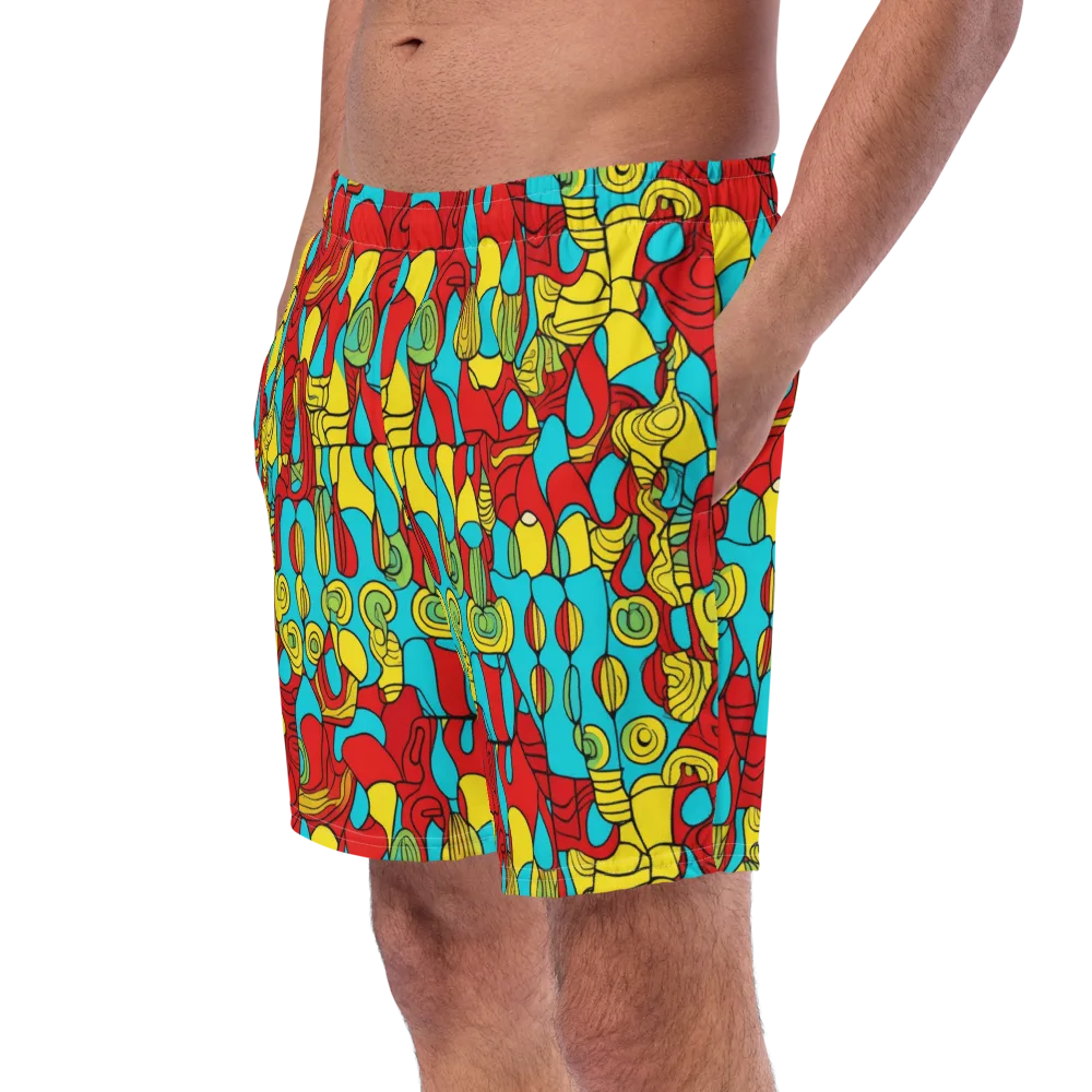 Chromatic Curio on Swim Trunks — Left Front