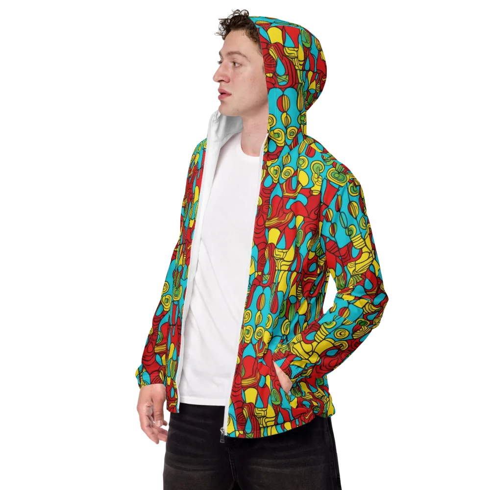 Chromatic Curio on Men's Windbreaker — Left Front