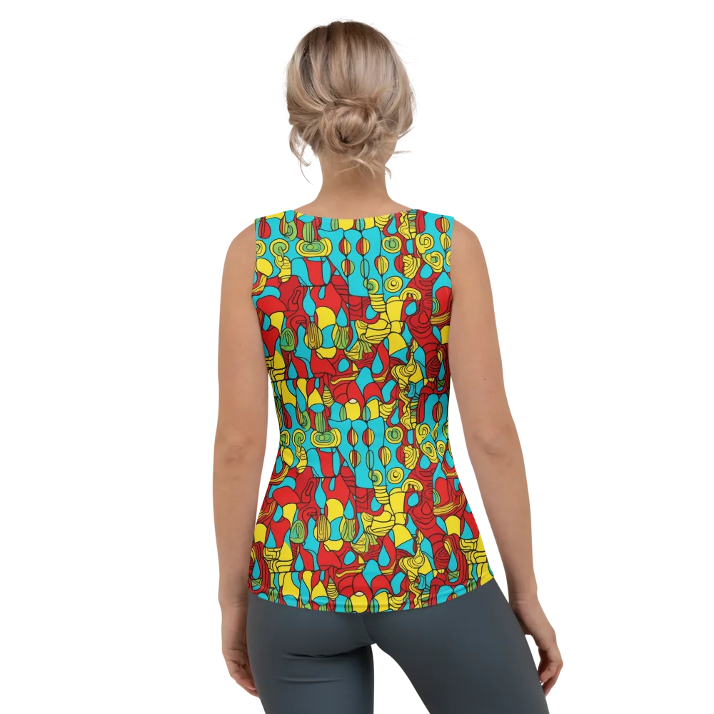 Chromatic Curio on Women's Tank Top — Back