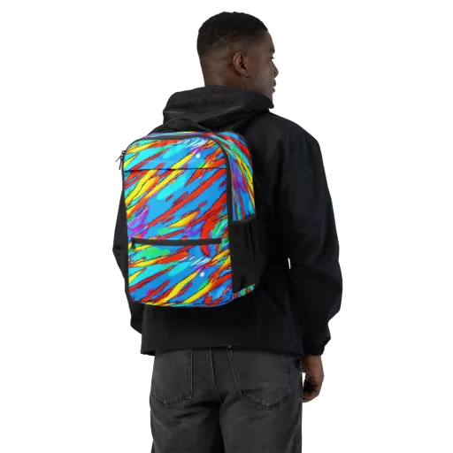Azure Impact on a Utility Backpack