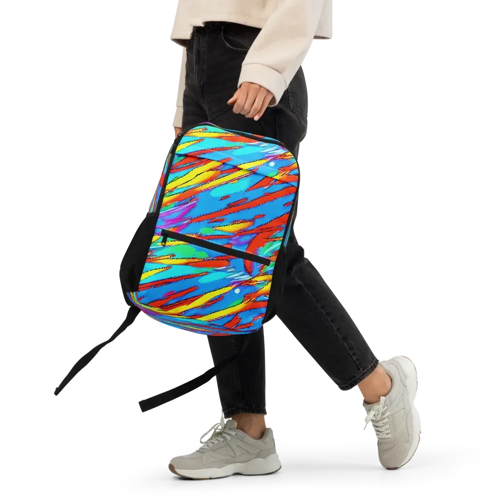 Azure Impact on Utility Backpack — Front