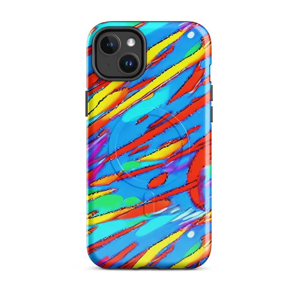 Azure Impact on MagSafe Tough Case for iPhone® — Front