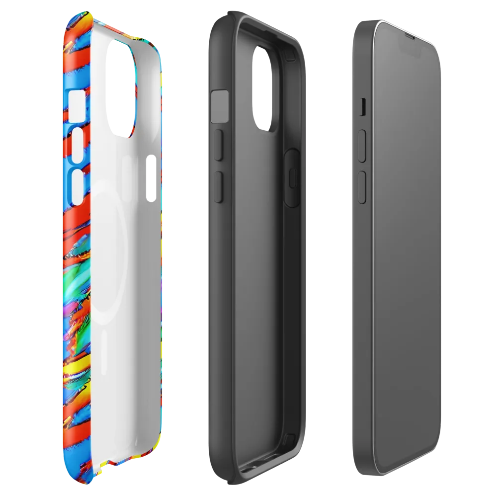 Azure Impact on MagSafe Tough Case for iPhone® — Front